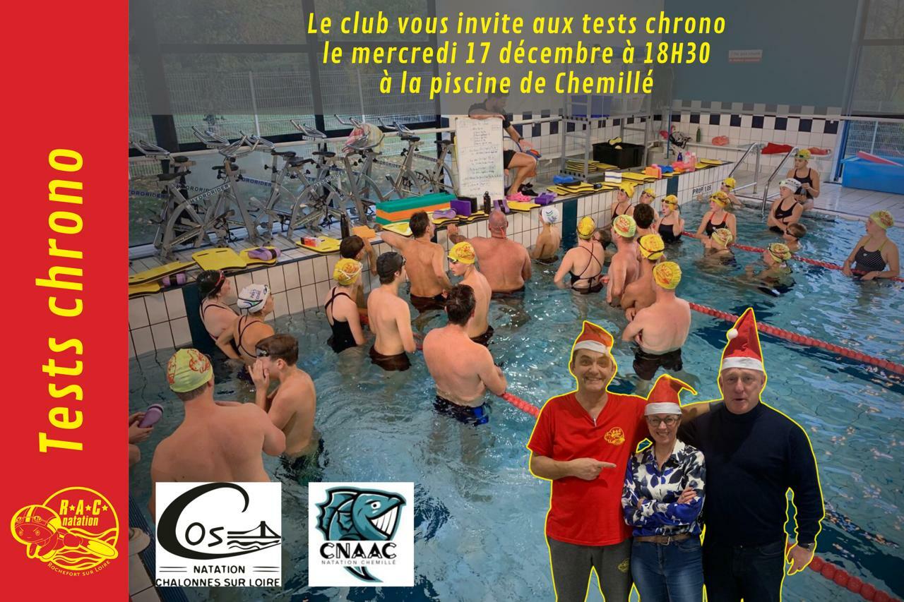 Tests chrono à Chemillé 17/12/2025