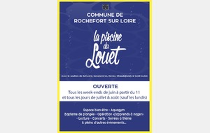 INFOS PISCINE ÉTÉ 2016