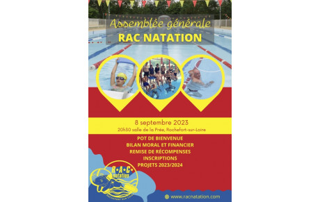 ASSEMBLÉE GÉNÉRALE 2023 ET INSCRIPTIONS 