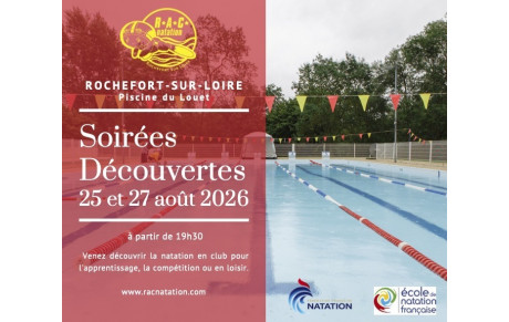 Soirées découvertes du club les 25 &amp; 27 aout